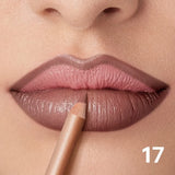 Matte Lip Liner Pencil Nude, Long-Lasting Waterproof, Smudge-Proof, Precise Outline, Smooth Creamy Formula