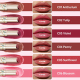 CATKIN GLOSSY LIP BALM Hydrating Lip Balm in 6 Vibrant Colors Moisturize, Protect & Soothe