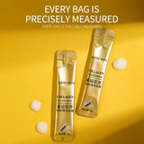 Mercilen Recombinant Collagen Wrinkle-Filling Gel Mask 4Gx60 Packs, Moisturizes, Nourishes, and Firms the Skin, Deeply Cleanses, Brightens, and Evens Skin Tone, Making Skin Look Younger, Suitable for All Skin Types