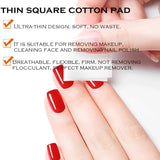 1200pcs/bag Disposable Pearl Pattern Makeup Cotton Pads Soft Facial Cleaning Tools Makeup Remover Wipes Portable Beauty Supplies