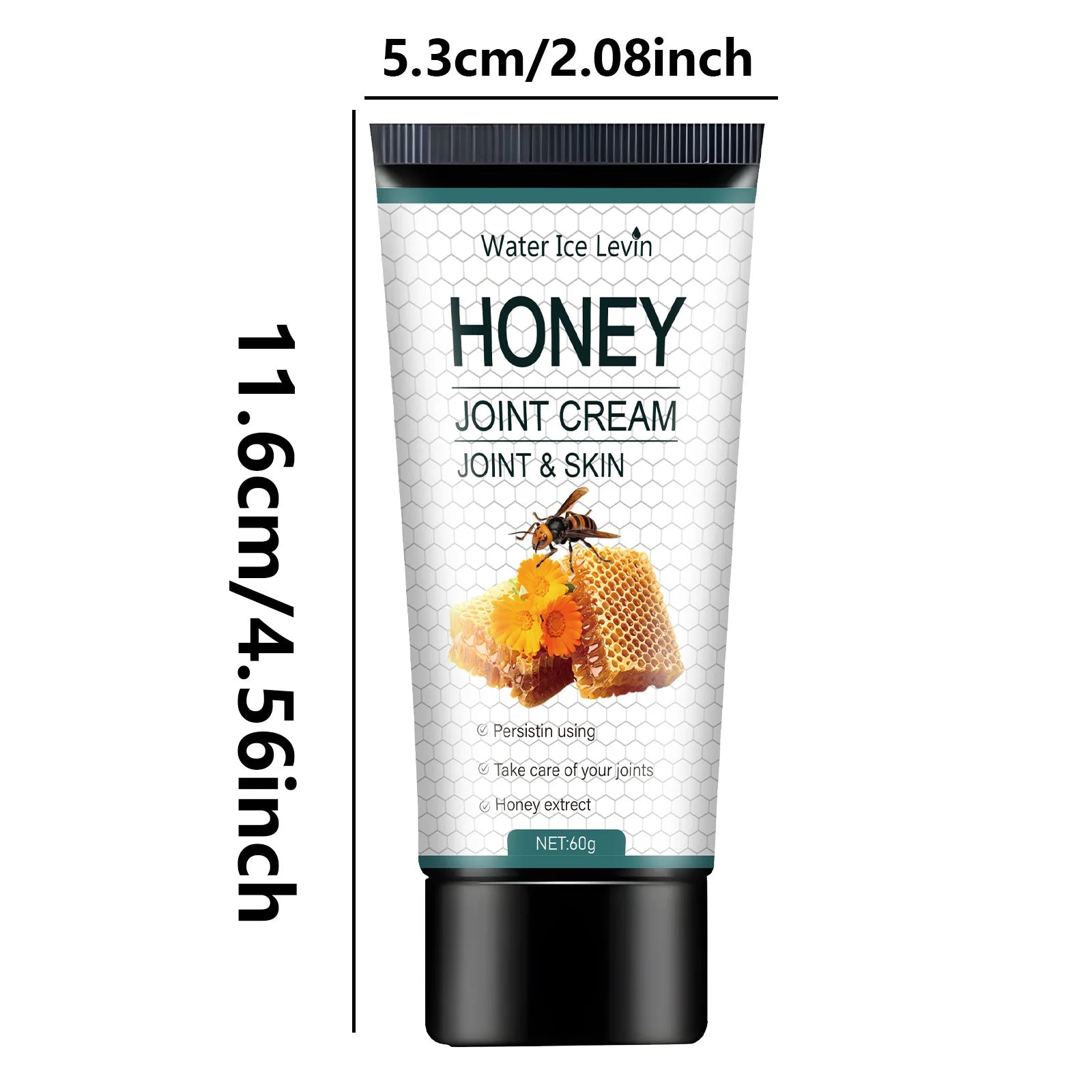 Bee Venom Joint Cream - Hypoallergenic Soothing and Moisturizing Lotion, Suitable for All Skin Types, with a Fresh Scent, Suitable for Daily Use