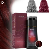 Hair Dye Shampoo For Gray Hair For Women Men Natural Hair Dye Kit Semi Permanent Hair Dye Shampoo Black Brown Purple 200ml