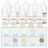 Guapa 10ml Permanent Makeup Ink Stretch Mark Camouflage Pigments Skin Tone Scar Camouflage Tattoo Ink for Restore Skin Tone