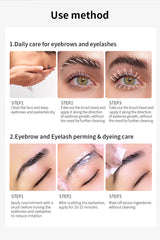 ICONSIGN Eyelashes and Eyebrows Nourishing Gold Essential Oil Mascra Serum Lift Enhancer Longer Coating Thicker Hair Damage Care