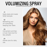 Volume Boosting Hair Spray With Collagen For Root Lift Lightweight Formula Non Sticky Feel All Day Freshness Fine Flat Oily