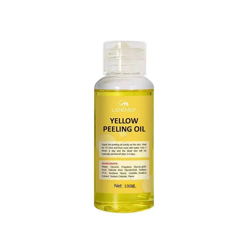 Yellow Peeling Oil Body Butter Hydrating Moisturizing Exfoliating Smooth Skin Care Products Makes Skin Smooth Elastic All Skin