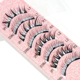 1/2 Pair Reusable Magnetic Eyelashes Tweezers Set Faux Mink Lashes Handmade 3D Natural False Eyelashes and Magnetic Tweezers Set