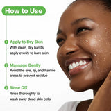 Mandelic Acid Clean Scrub Gel Gentle Exfoliator Dead Smooth Skin Care Product Deep Clean Scrub Improve Facial Texture Appearance