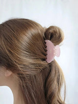 1 Pack French Elegant Acetate Hair Clip New Women's Sweet Shark Clip Medium Exquisite Hair Accessories Headpiece