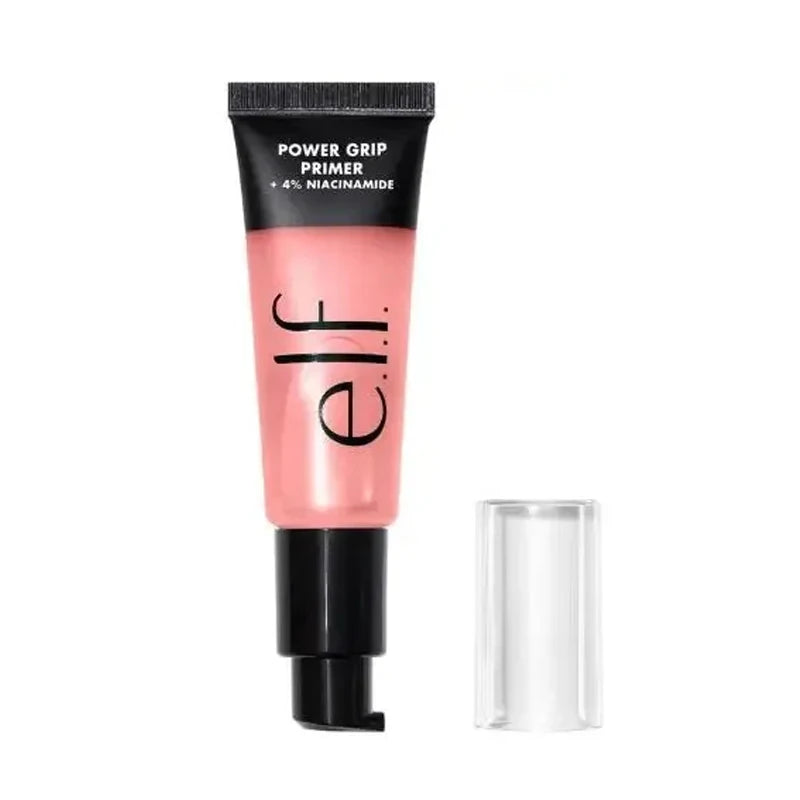 Elf Halo Glow Foundation & Power Grip Primer Hydrating Base Natural Luminous Makeup Base for All Skin Types Daily Cosmetic Uses