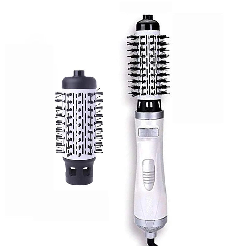 3 in 1 Round Rotating Volumizer Styler Rotating Hair Brush Automatic Rotating Styler Ionic Hair Brush hot air Dryer