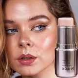Waterproof Brighten Face Highlighter Blush Stick Makeup Glitter Corrector Contour Illuminator Shimmer Rouge Stick Cream Cosmetic