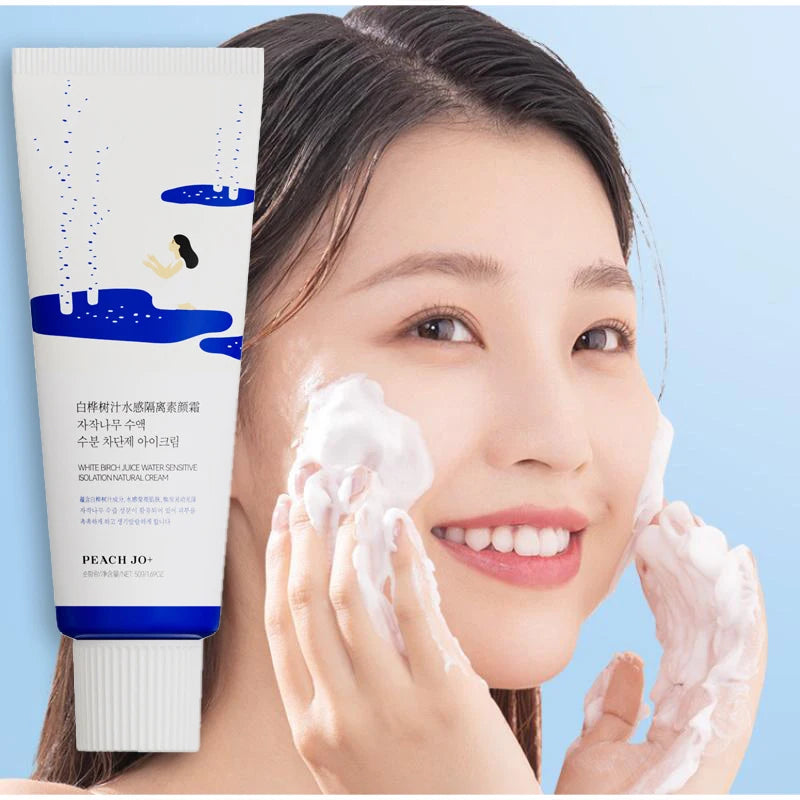 Birch Sap Primer Korean Hydrating Natural Makeup Effect Long-lasting Primer Refreshing Brighten All Skin Types Daily Face Cream