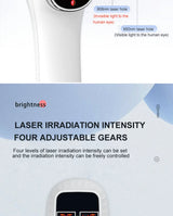 650nm+808nm Handheld Face Body Red Light Infrared Beauty Device Skin Rejuvenation Muscle Joint Body Fatigue Relief Health Care
