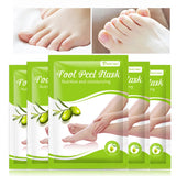 6packs Exfoliating Foot Mask Feet Peeling Mask Spa Socks Smooth Dead Skin Remover Moisturizing Foot Mask