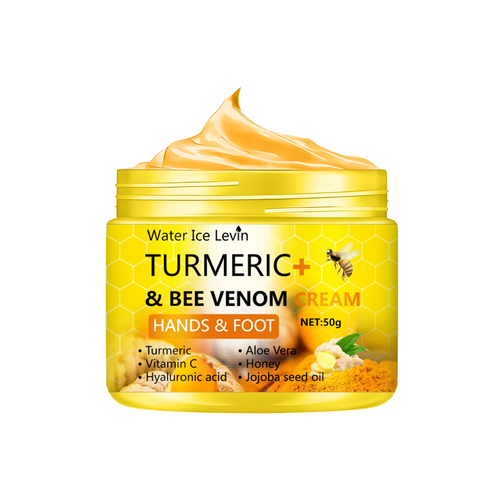 Poison Bee Hand and Foot Cream, a Natural Moisturizing Care Cream for Dry, Flaky Skin, Contains Organic Ingredients, Leaving Skin Soft, Smooth, and Hydrated