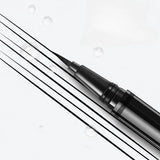 Black waterproof, sweat-proof, and smudge-proof eyeliner creates a natural look and glides on quickly and easily.