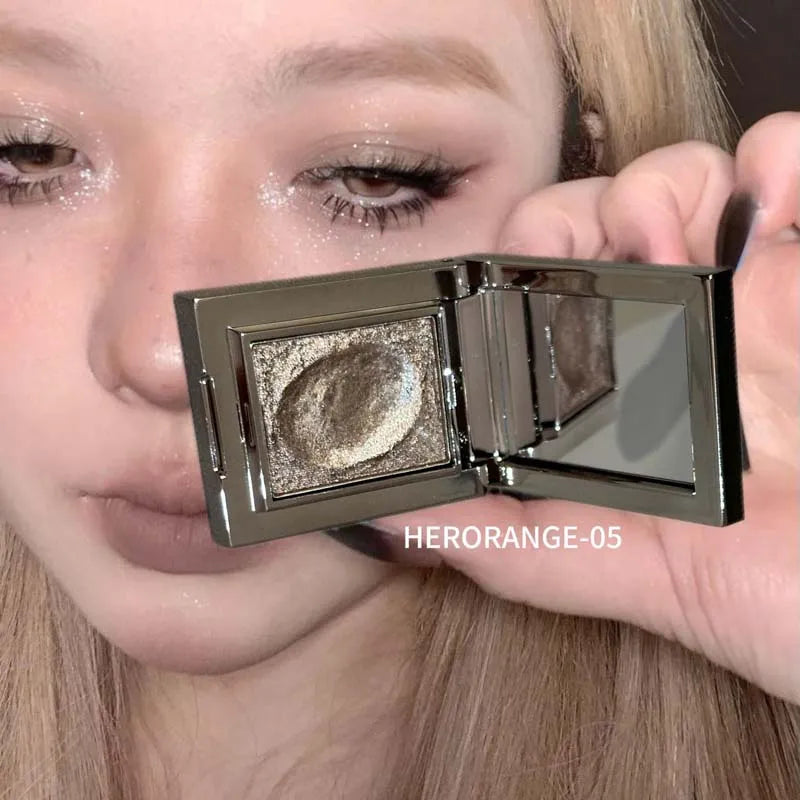 Metallic Glitter Pearlescent Eyeshadow Cream Chameleon Sparkling Mashed Potato EyeShadow Shimmer Brightening Highlighter