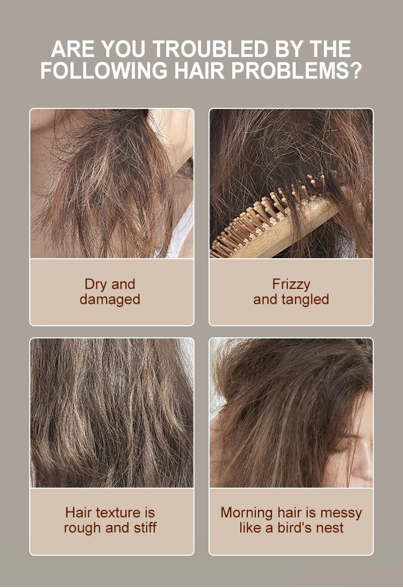 PURC Magic Instant Smooth Hair Serum Nourishing Repair Damaged Leave-In Hair Oil Anti-Frizz Softness Hair Care