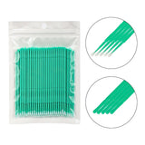 100PCS/Bag Bamboo Eyelash Extension Cleaning Swabs Lash Lift Glue Remover Applicators Microblade Makeup Micro Brushes Tools