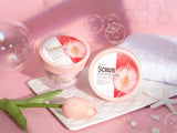 Fenyi Honey Peach Body Scrub Exfoliating Deep Clean Moisturizing Smooth Skin Remove Dead Skin Gentle Care for Face & Body