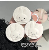Monochrome Blush Palette Matte Peach Rouge Cute Bunny Rose Red Cheek Tint Blusher Powder Natural Face Contouring Shadow Makeup