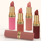 Pearlescent Pink Glitter Velvet Lipstick Metallic Waterproof Long Lasting Matte Shimmer Diamond Lipstick Women Makeup Cosmetic
