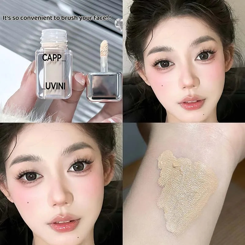 Cappuvini Crystal Ice Concealer Cream Covers Dark Circles And Acne Scars Brightens Skin Tone And Contours For Daily Makeup