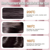Portable Wireless Straightening Comb Mini USB Rechargeable Hair Straightener Brush Multifunctional Gentle Hair Styling Accessory For Travel Daily Use