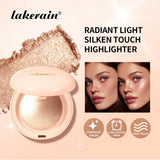 LongLasting Waterproof Face Highlighter Powder Instant Silky Skin Glow Baked Shimmer Illuminator Makeup Contouring Glitter