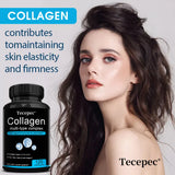 TECEPEC Composite Collagen Supplement-Supports Bone and Joint Health,Anti-aging,Promotes Flexible Movement,Nail and Skin Health