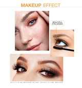 3D Mascara Lengthening Black Lash Eyelash Extension Eye Lashes Brush Beauty Makeup Long-wearing Gold Color Mascara