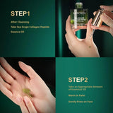 Sea Grape Collagen Peptide Double Essence Oil 30ml Facial Care Tightening Moisturizing Face Serum Korean Skin Care