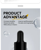 NATUHANA Premium Eyelash Extensions Glue Primer 10ml Long Lasting Fixing Agent for Professional Lash Application Makeup Tool
