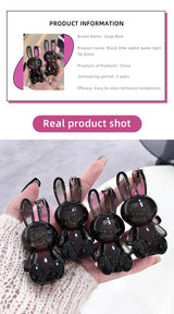 Gege Bear Pink Rabbit Velvet Matte Lip Cream Black Rabbit Water light lip glaze matte mirror pendant lipstick lip gloss