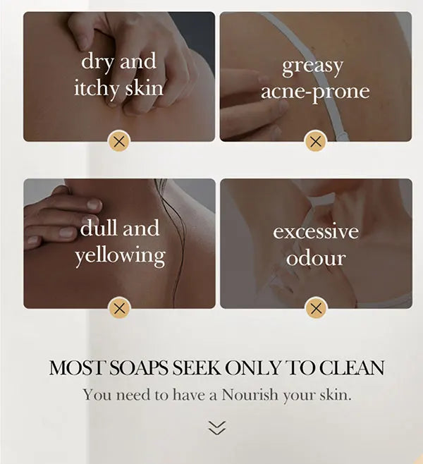 Collagen Gentle And Moisturizing Deep Cleansing Face And Bath Soap Long-Lasting Fragrance Handmade Soap