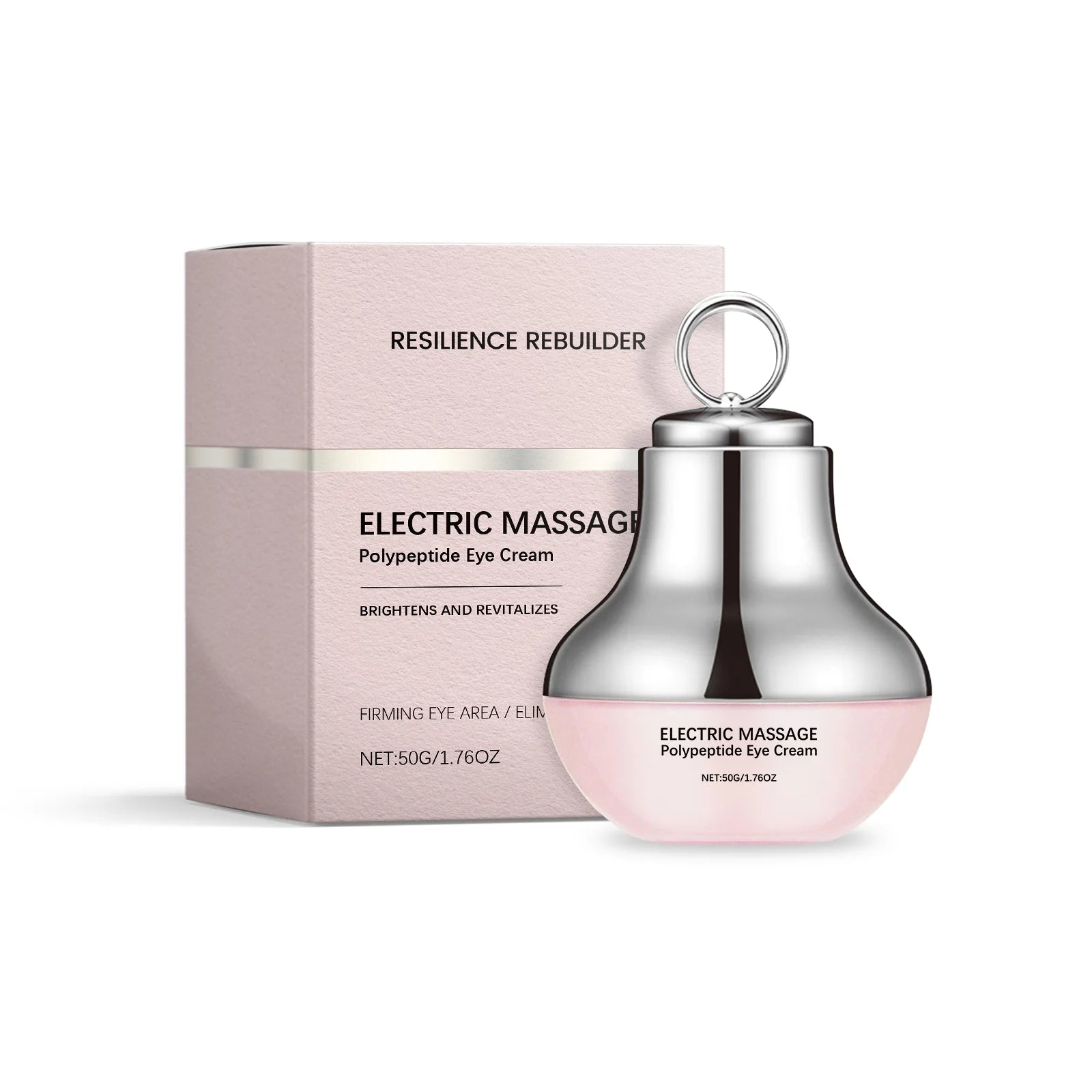 Tighten Skin Care Set Deep Hydration Face Massager Reduce Fine Lines Electric Eye Cream AH-8 Firming Neck Cream with Roller 120g