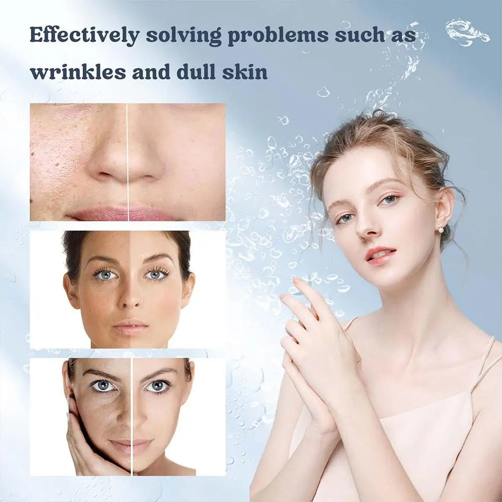 Bio Collagen Real Deep Mask Shrink Pores Deep Hydrating Overnight Face Mask Moisturizing Refreshing Brightening Face Skin Care