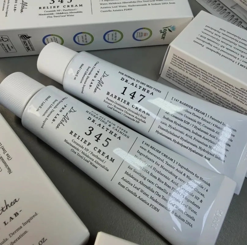 Original Dr.Althea 345 Relief Cream Mist 147 Antioxidant Whitening Cream Moisturizing Intensive Repair Original Essence Mist