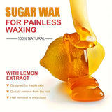 Viilife 120g Natural Sugar Wax – Gentle Adhesion for Painless Hair Removal, Suitable for All Skin Types, Full Body Use