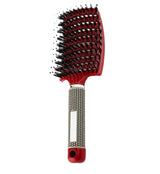 Salon Hairdressing Nylon Bristle Massage Comb for Women Wet Curly Hair Styling Tool, Suitable for Wet Hair Styling and Daily Use