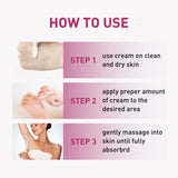 Whitening Cream For Dark Skin Underarm Armpit Thigh Inner Joint Lightening Sensitive Area Body Care Moisturizing Brighten Lotion