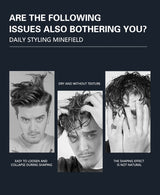 Hair Styling Pomade & Gel for Men - Strong Hold Restoring Ointment, Long Lasting Hair Wax with Natural Shine