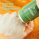Original Facial Remove Blackhead Green Tea Solid Mask Treat Acne Blemish Black Dots Clean Stick Cream Shrink Pores Skin Care  ﻿
