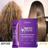 Keratin Hair Mask Magical 5 Second Repair Damage Frizzy Soft Smooth Shiny Hair Deep Moisturize Hair Treat Repair Hair Care Mask
