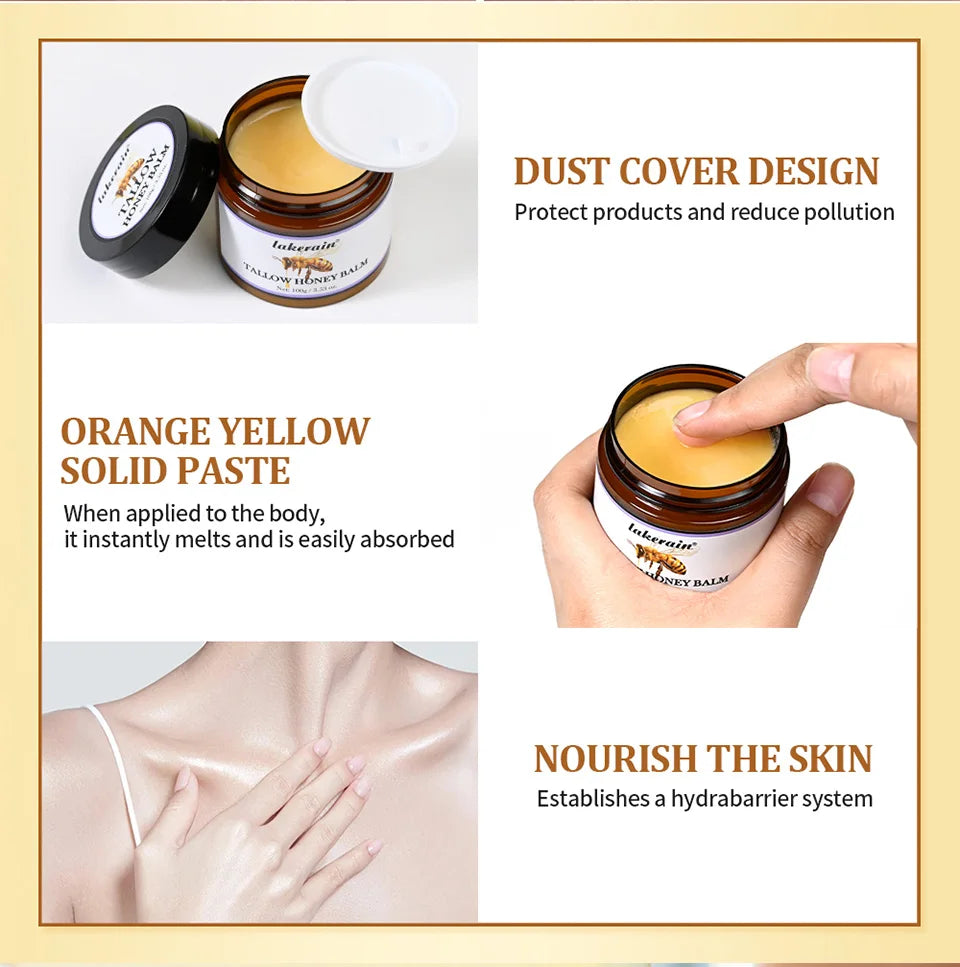 Tallow Honey Balm Specifically For Dryness And Itchiness Skin Moisturizing Beef Tallow Face Cream Body Lotion Face Cream Care