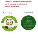 60pcs seaweed hyaluronic acid eye mask to remove dark circles collagen eye patch facial care products