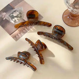 1/2pcs Elegant hair clip, women's back of the head, ins shark clip, 2024 new clip headwear, high-end feeling, vinegar grip clip