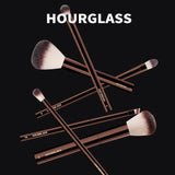 Hourglass Makeup Brush -No.3 All Over Shadow Brush Soft and Skin-friendly Fiber Hair Fashion Design Single Eye Brush