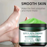 Urea 42% Foot Cream with Salicylic Acid - Intensive Cracked Heel Repair, Tea Tree & Aloe, Fast Absorption, Winter Therapy